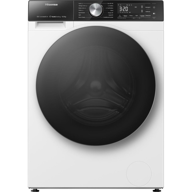 Hisense WF5S1045BW lavadora Carga frontal 10,5 kg 1400 RPM Blanco