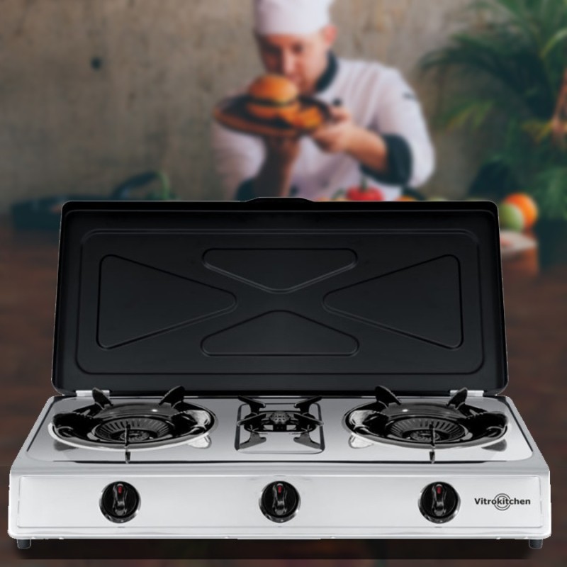 Hornillo de Gas CICLON VITROKITCHEN   360IB, 3Fueo