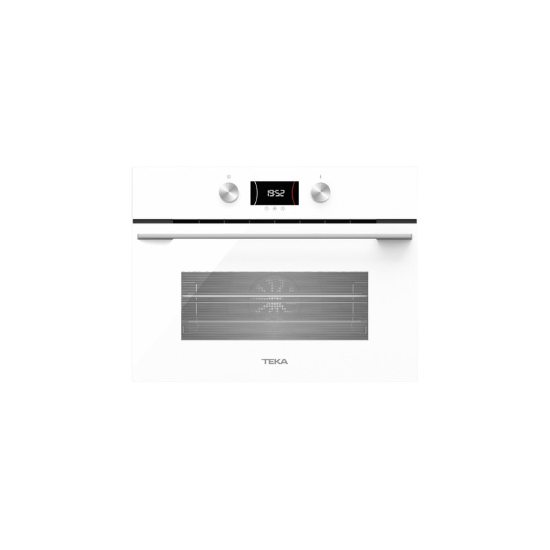 Horno + MicroTeka HLC 8440 CRISTAL BLANC