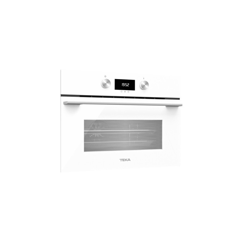 Horno + MicroTeka HLC 8440 CRISTAL BLANC