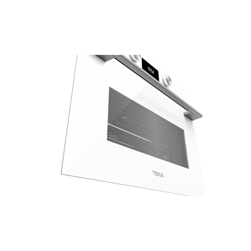 Horno + MicroTeka HLC 8440 CRISTAL BLANC