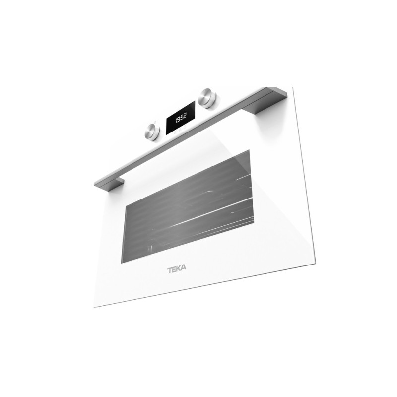 Horno + MicroTeka HLC 8440 CRISTAL BLANC