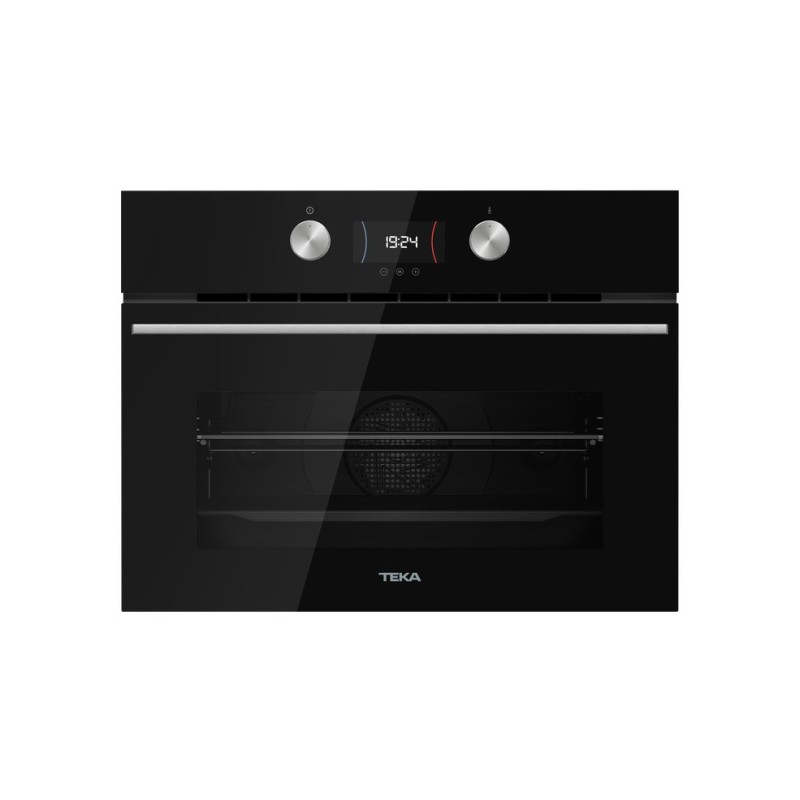 Horno + MicroTeka HLC 8440 CRISTAL NEGRO