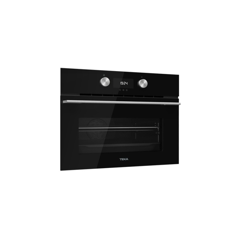 Horno + MicroTeka HLC 8440 CRISTAL NEGRO