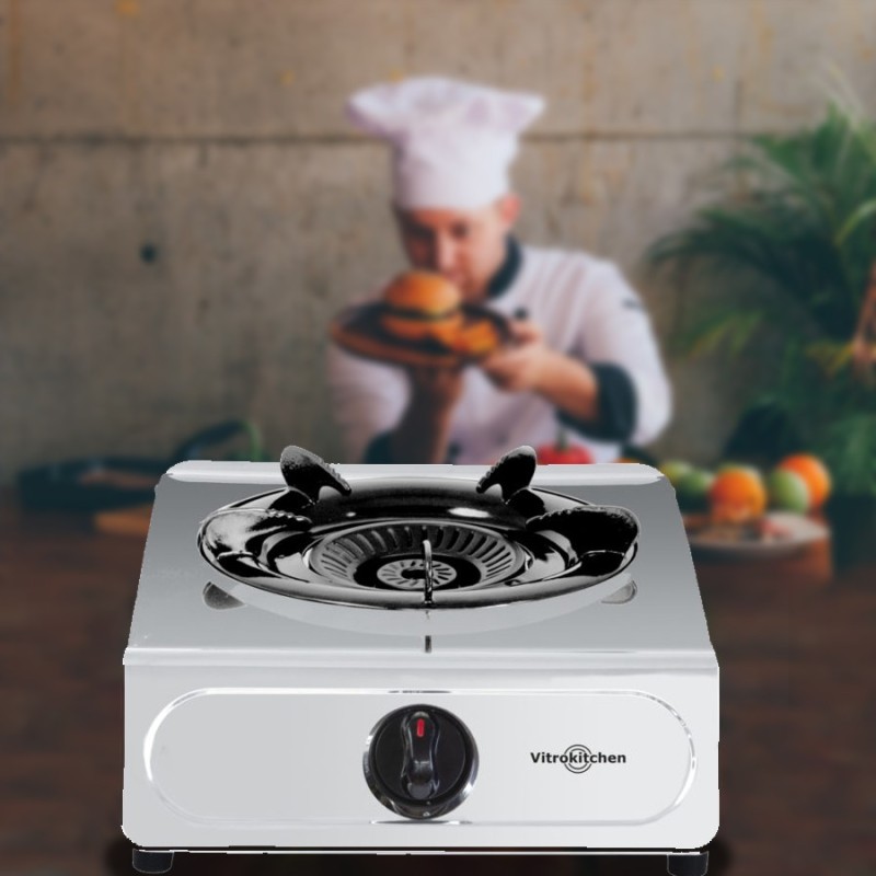 Hornillo de Gas CICLON VITROKITCHEN   160IB, 1Fueo