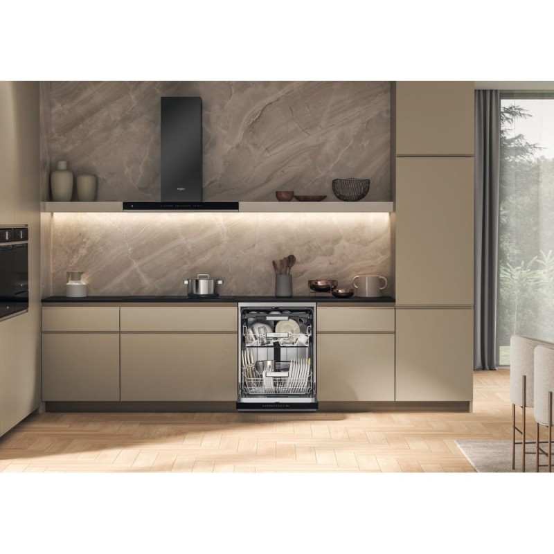 Lavavajillas Whirlpool W7FHP43X,  INOX ,