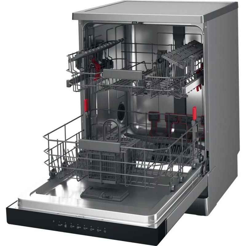 Lavavajillas Whirlpool WFC3C34PX,  INOX 