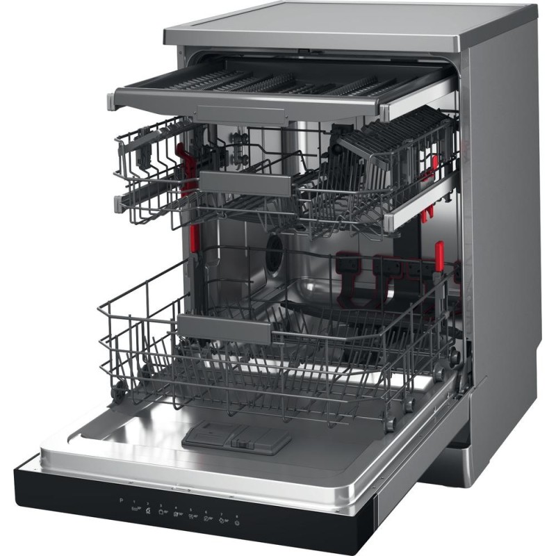 Lavavajillas Whirlpool WFC3C33PFX,  INOX