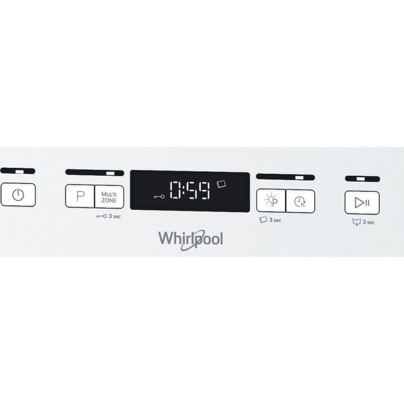 Lavavajillas Whirlpool WFC3C34P,  BLANCO