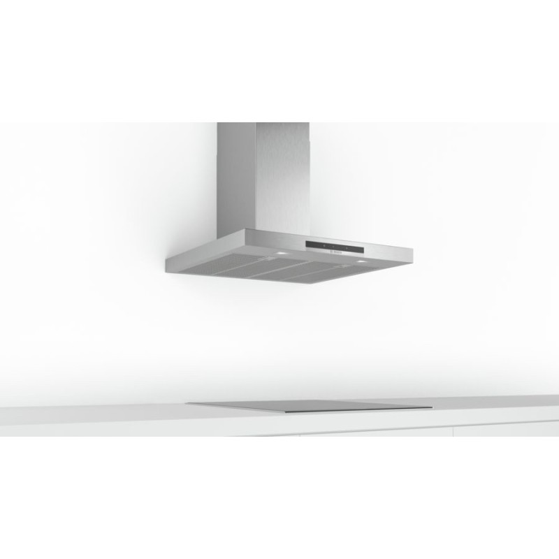 Bosch Serie 4 DWB77IM50 campana De pared Acero inoxidable 710 m³ h B