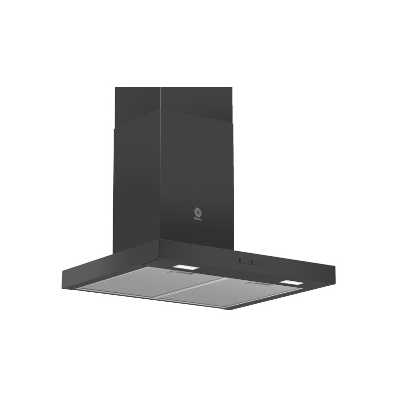 Balay 3BC066MN campana De pared Negro 621 m³ h B