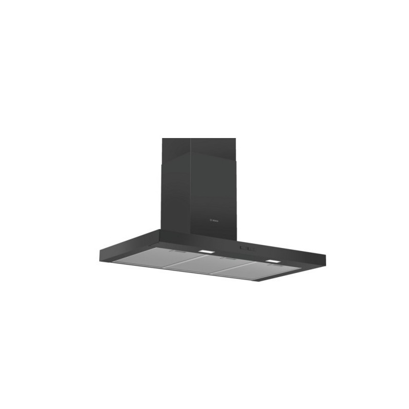 Bosch Serie 2 DWB96BC60 campana De pared Negro 619 m³ h B