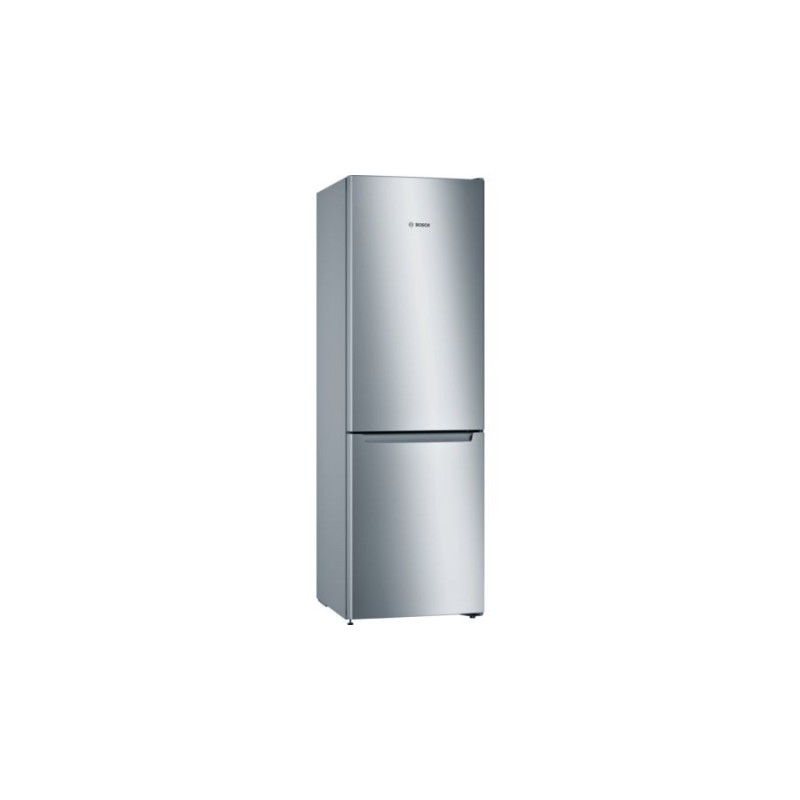 Bosch Serie 2 KGN33NLEB nevera y congelador Independiente 282 L E Acero inoxidable