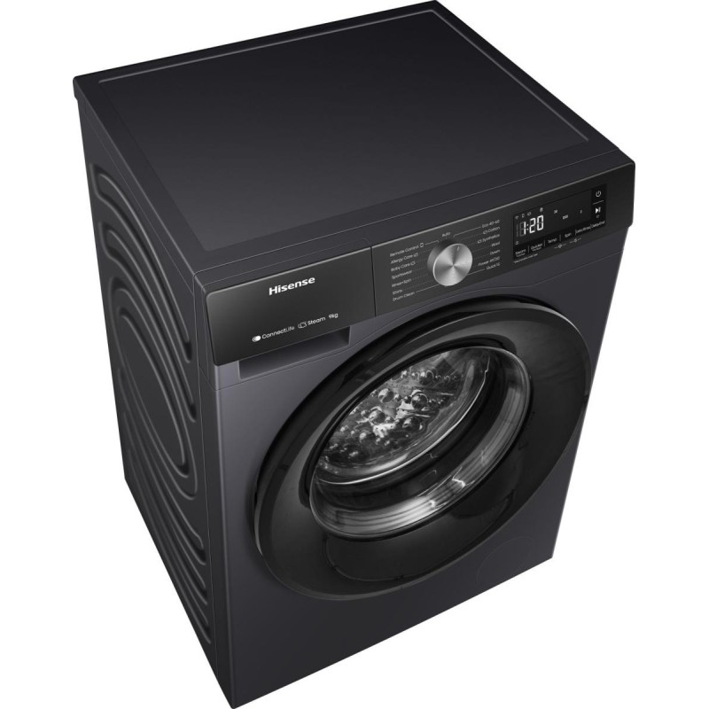 Lavadora Hisense WF3S9043BB3, A, 9 Kg, N