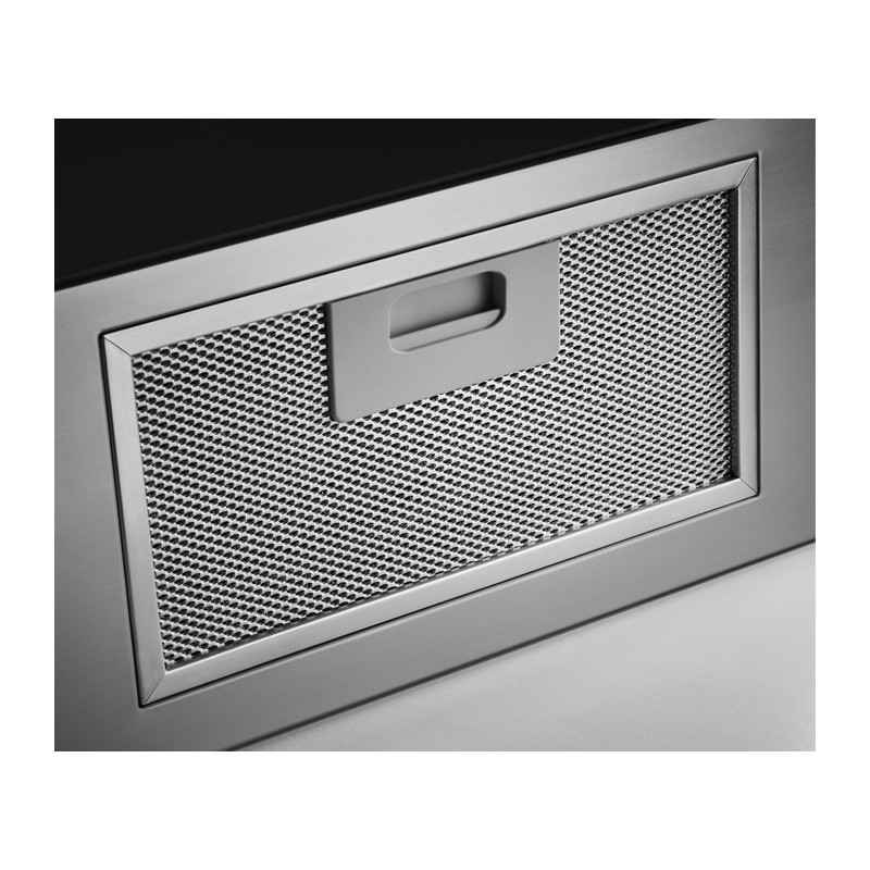 AEG DVE5971HG De pared Negro, Acero inoxidable 400 m³ h A