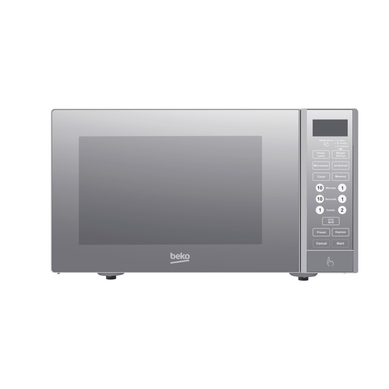 Beko MGF23330S Encimera Microondas con grill 23 L 900 W Plata