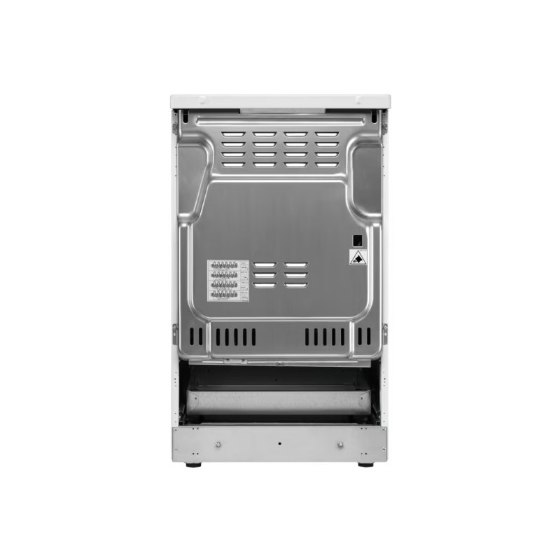 Electrolux LKR500066W Cocina independiente Eléctrico Cerámico Negro, Blanco A