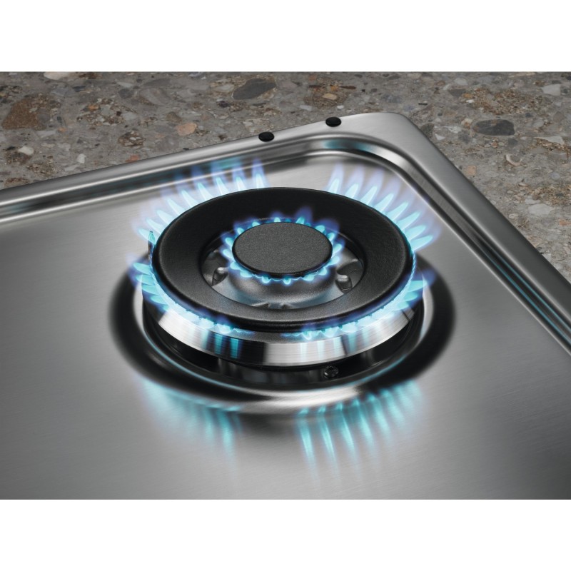 Electrolux KGS6436SX hobs Acero inoxidable Integrado Encimera de gas 4 zona(s)