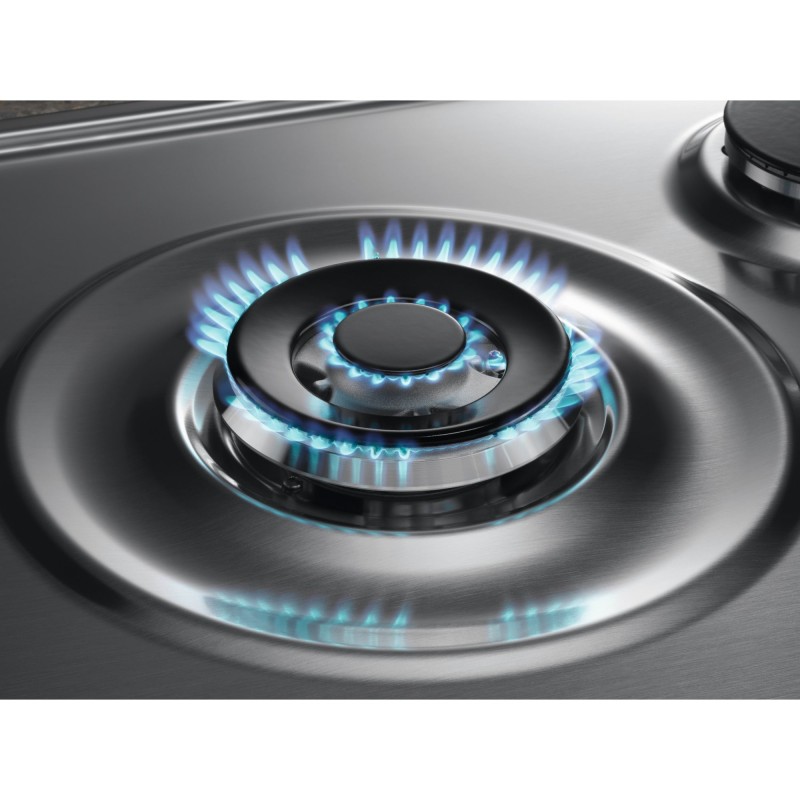 Electrolux KGS6436SX hobs Acero inoxidable Integrado Encimera de gas 4 zona(s)