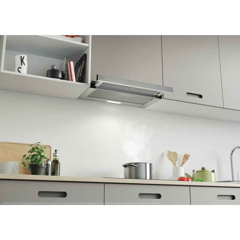 Campana Candy CBT6252X14U, Telescopica, 