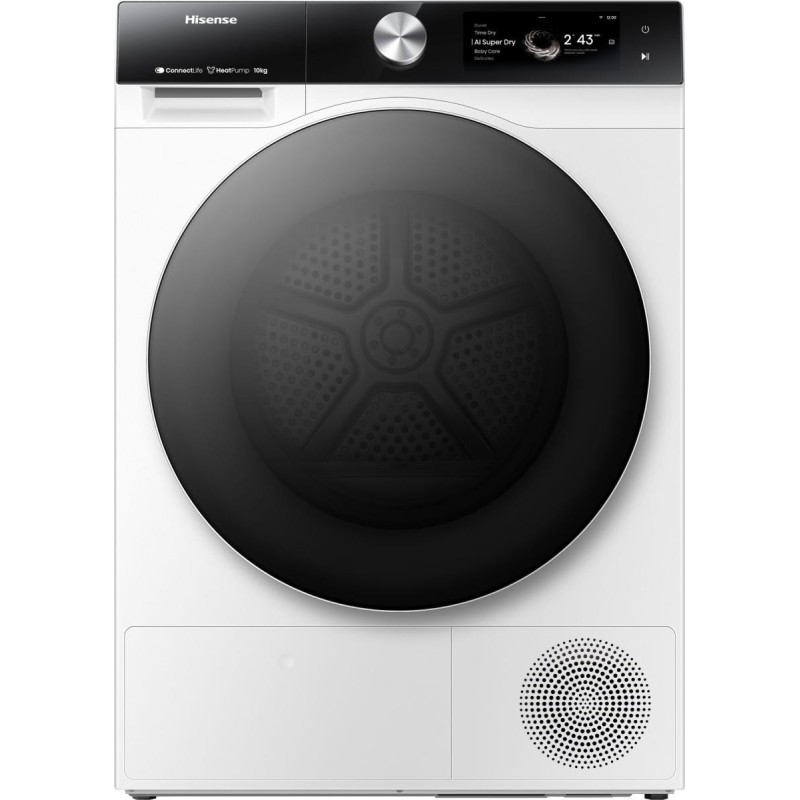 Secadora Hisense DH7S107BW, A+++ , 10 kg