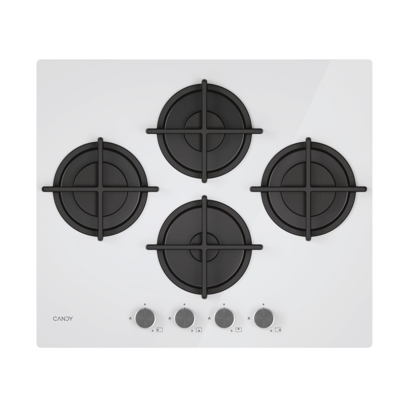 Placa Candy CSG6DTW, Gas, 60cm, 4 fuegos