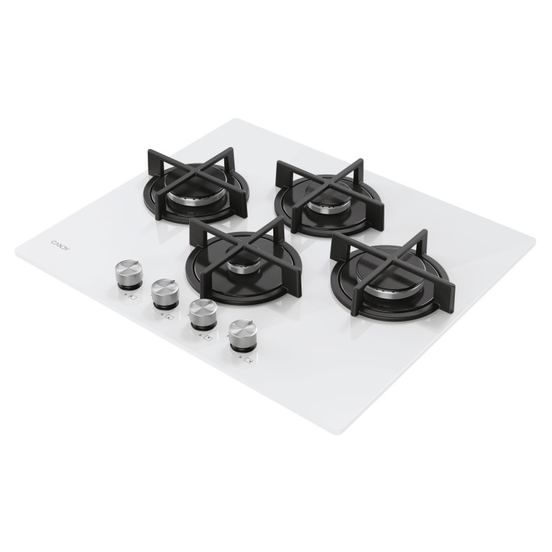 Placa Candy CSG6DTW, Gas, 60cm, 4 fuegos