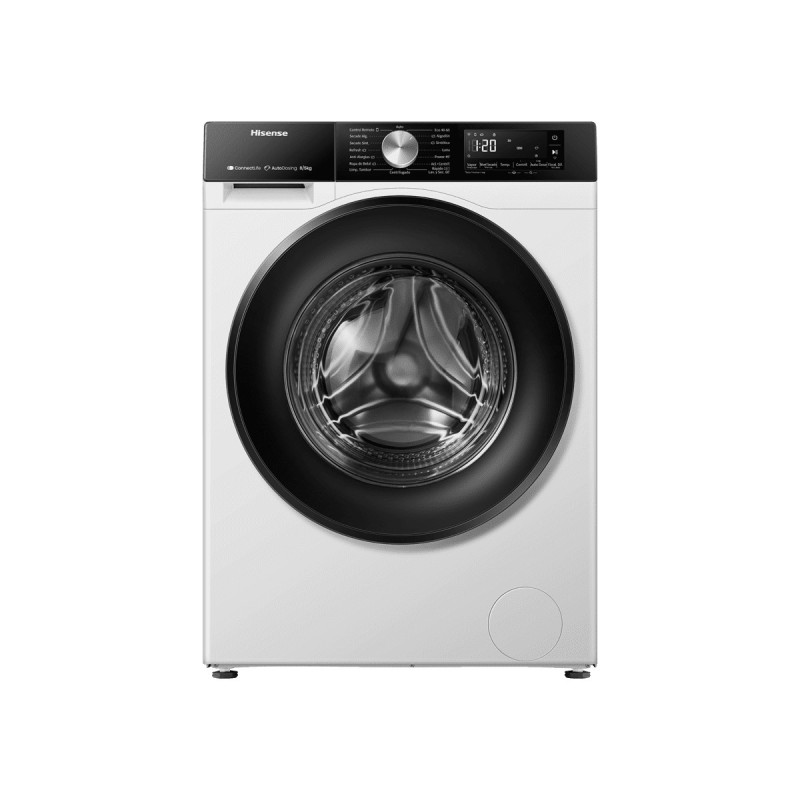 Hisense WD3S8045BW3 lavadora-secadora Independiente Carga frontal Blanco