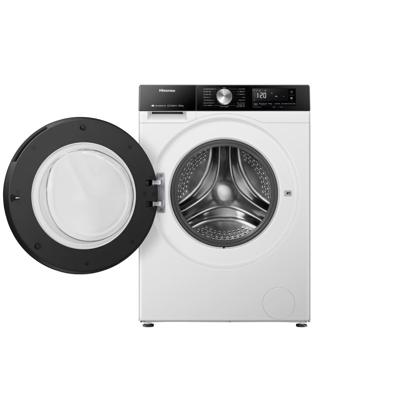 Hisense WD3S8045BW3 lavadora-secadora Independiente Carga frontal Blanco