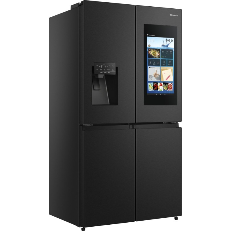 Hisense RQ760N4IFE nevera puerta lado a lado Independiente 577 L E Negro