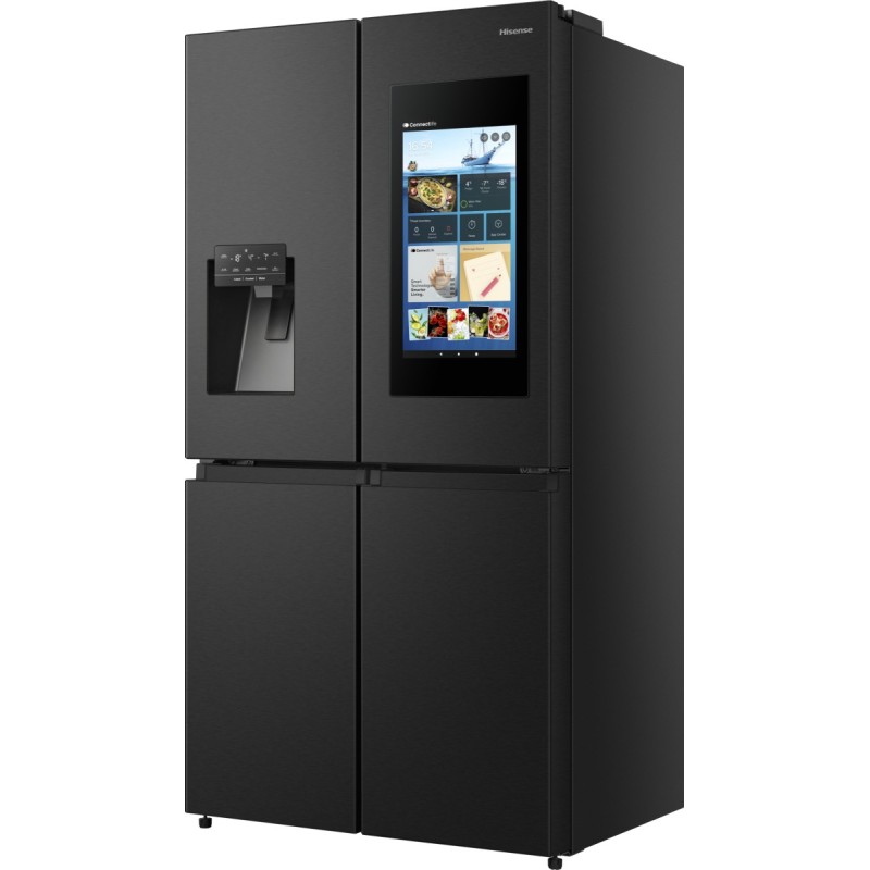 Hisense RQ760N4IFE nevera puerta lado a lado Independiente 577 L E Negro