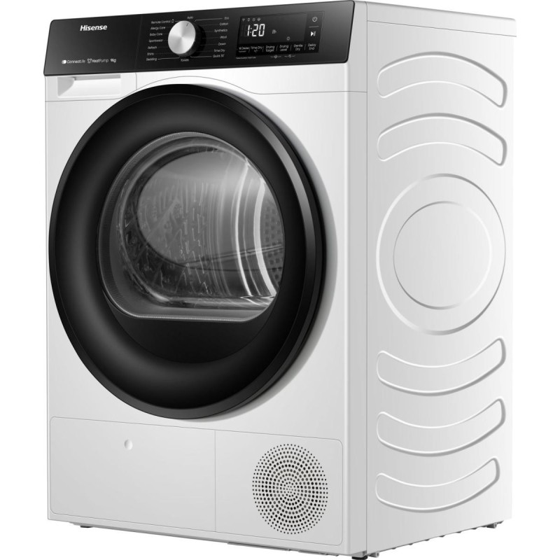 Hisense DH3S902BW3 secadora Independiente Carga frontal 9 kg A+++ Blanco