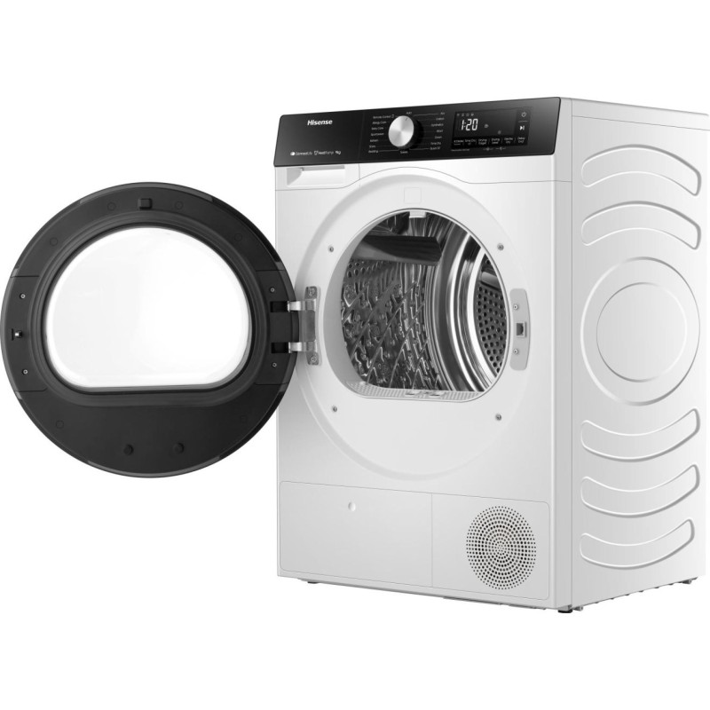 Hisense DH3S902BW3 secadora Independiente Carga frontal 9 kg A+++ Blanco
