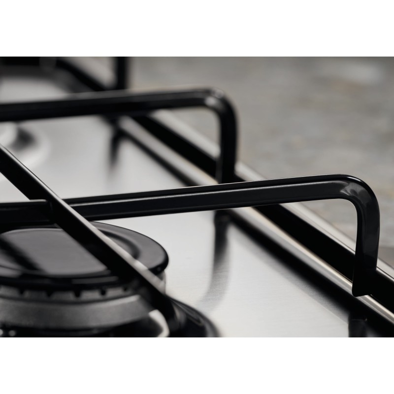 Electrolux KGS6404SX hobs Acero inoxidable Integrado 55 cm Encimera de gas 4 zona(s)