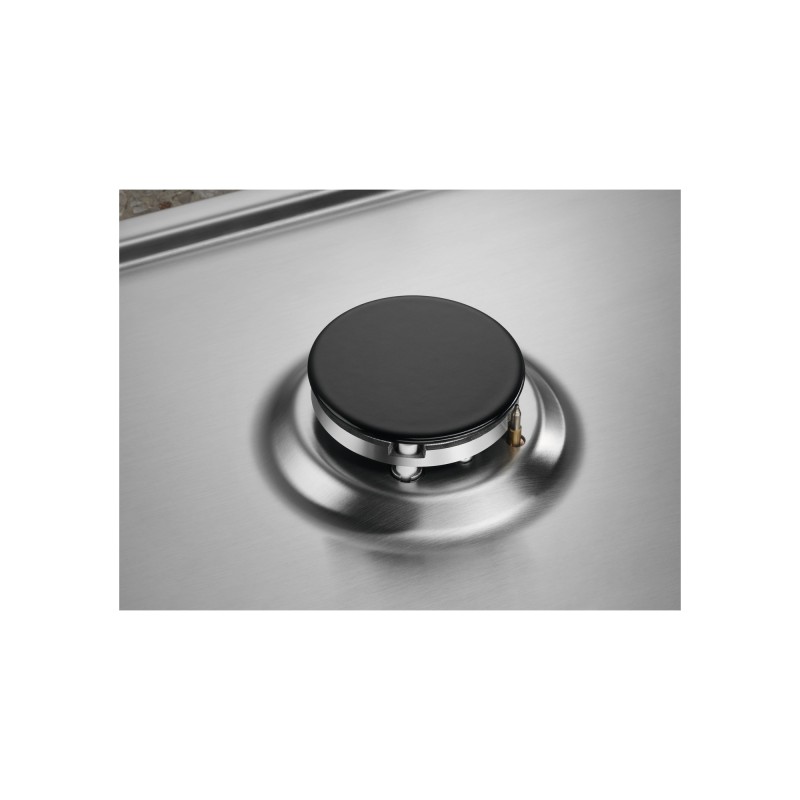 Electrolux KGS6404SX hobs Acero inoxidable Integrado 55 cm Encimera de gas 4 zona(s)