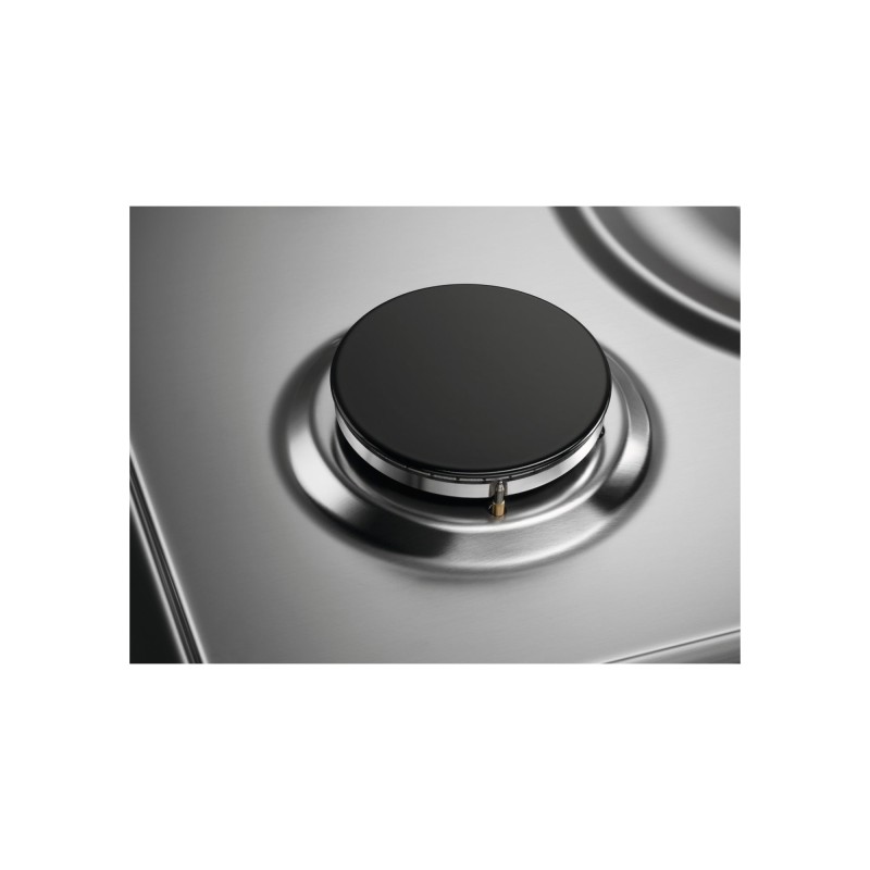 Electrolux KGS6404SX hobs Acero inoxidable Integrado 55 cm Encimera de gas 4 zona(s)
