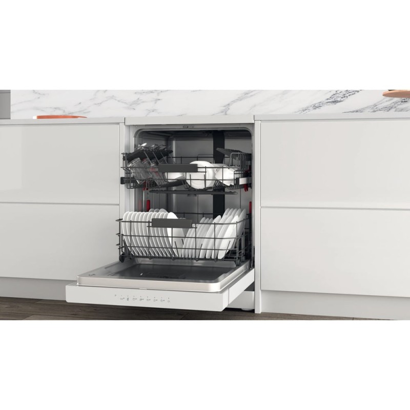 Lavavajillas Whirlpool WFC3C42P,  BLANCO