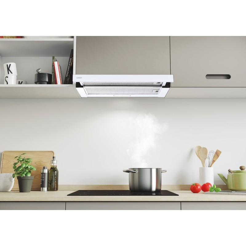 Campana Candy CBT6252W1, Telescopica, 60