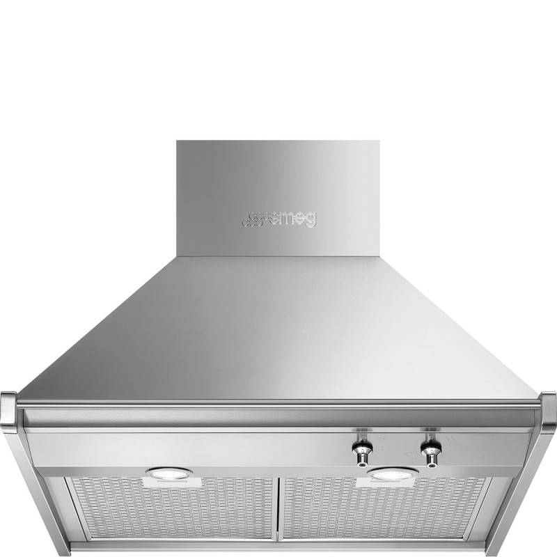 Campana Smeg KD70XE,  Trapecio, Estética