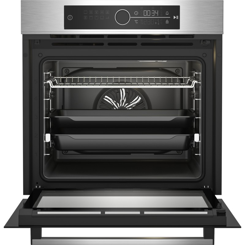 Beko b100 BBIM12400XMPS horno 72 L 3300 W A+ Negro, Acero inoxidable