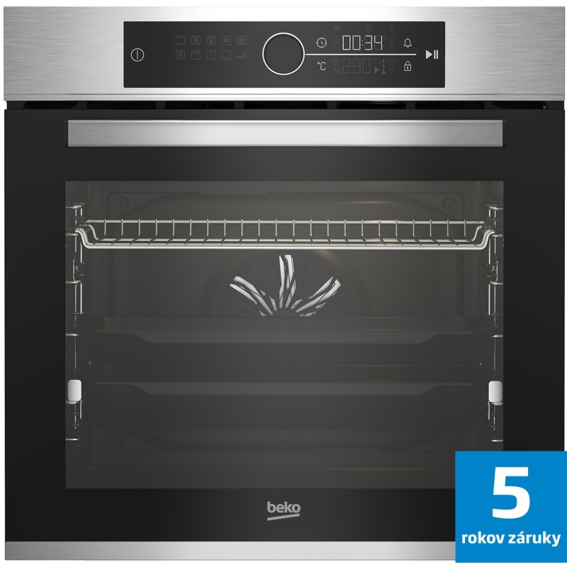 Beko b100 BBIM12400XMPS horno 72 L 3300 W A+ Negro, Acero inoxidable