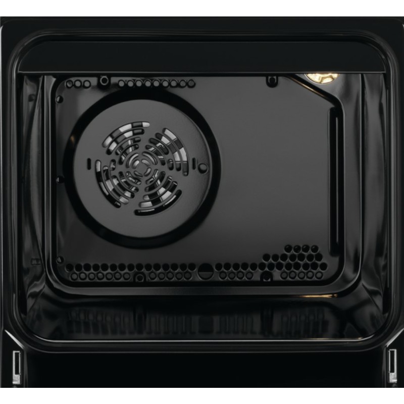 Electrolux LKR540066X Cocina independiente Eléctrico Cerámico Negro, Acero inoxidable A