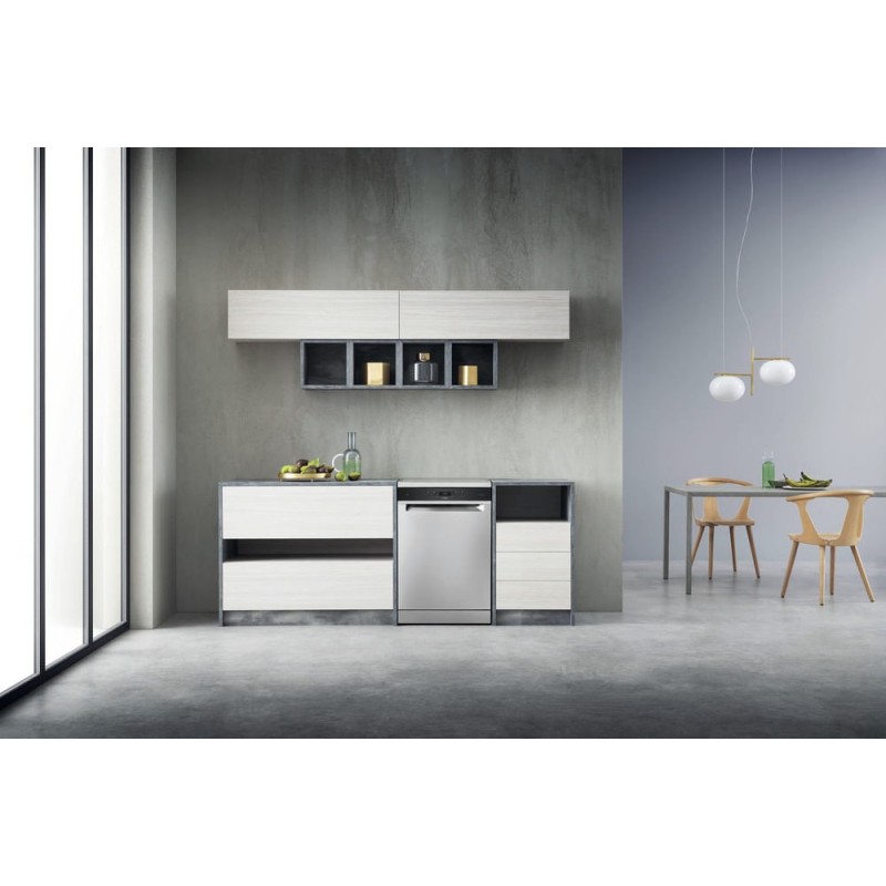 Lavavajillas Whirlpool WFC3C42PX,  INOX 