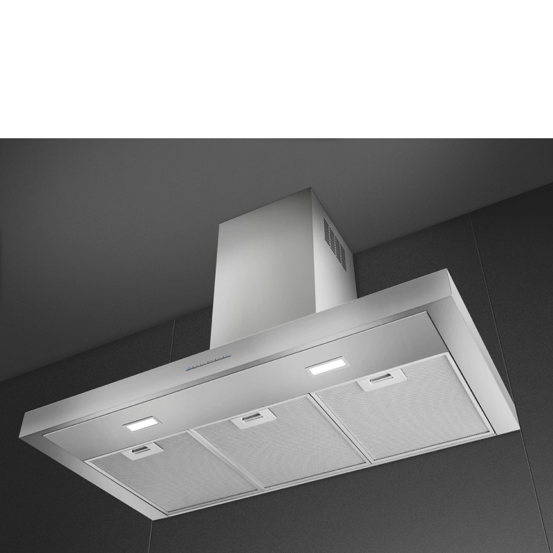 Campana Smeg KBT900XE,  T invertida, Est