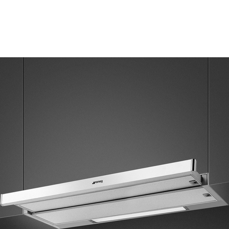 Campana Smeg KSET9XE2,  Telescopica, Est