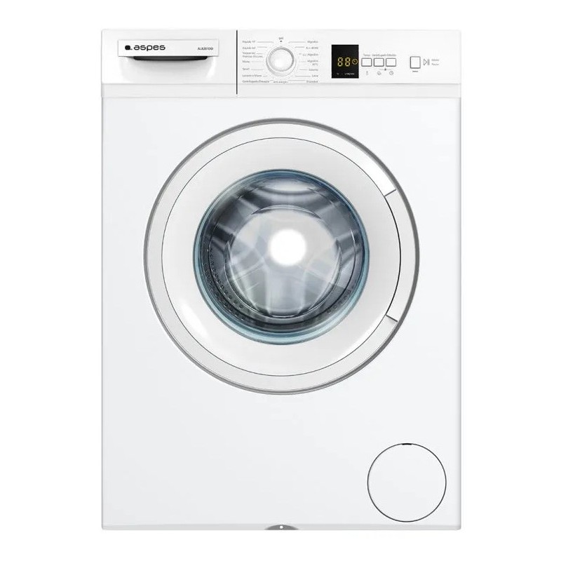Lavadora Aspes AL8201DD, carga frontal 8
