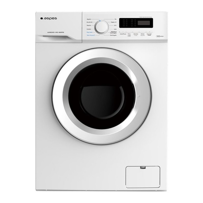 Lavadora Aspes AL6002AIDV, carga frontal