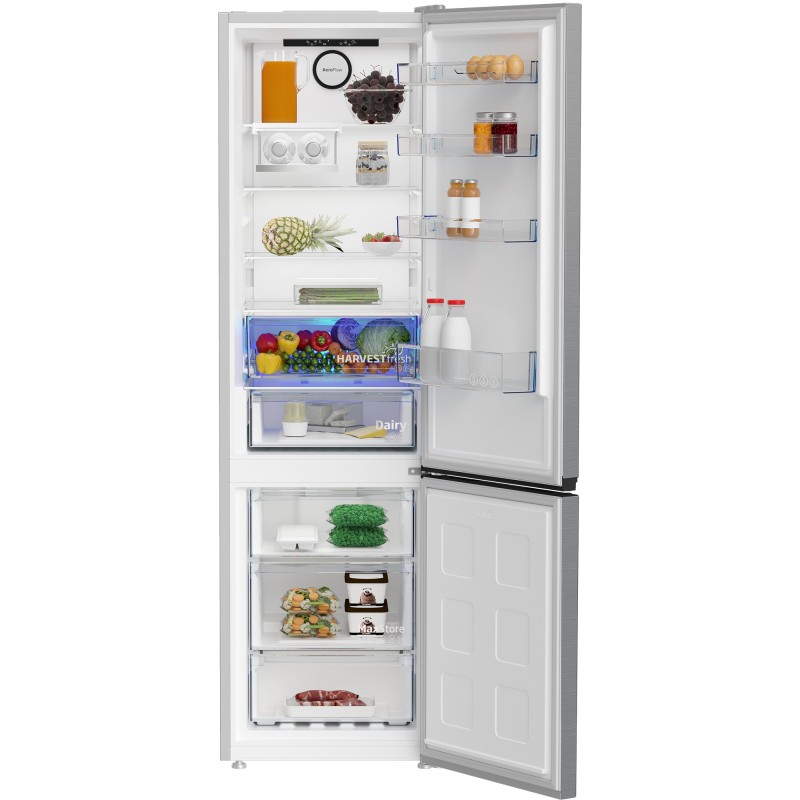 Beko B7RCNE407HXB nevera y congelador Independiente 355 L B Acero inoxidable