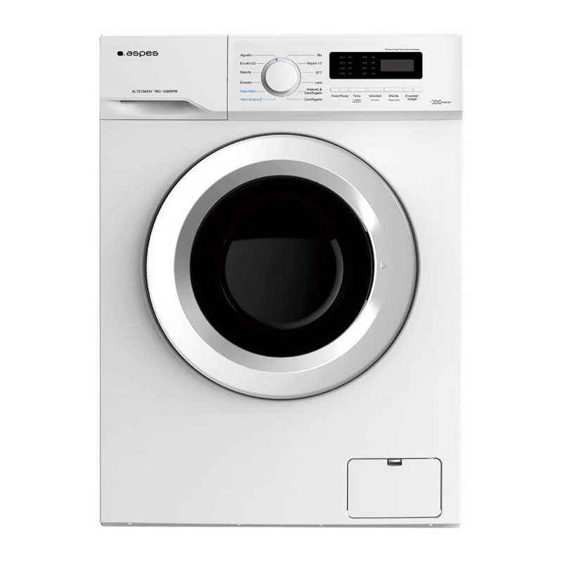 Lavadora Aspes AL7203AIDV, carga frontal