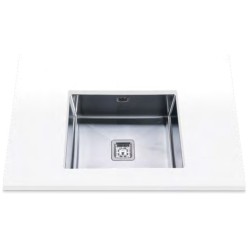 Fregadero Edesa MAKALUBE50X401CR10 acero inoxidable 304 1 cubeta